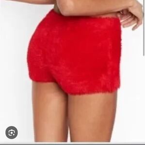 Victoria's secret fuzzy pajama shorts
